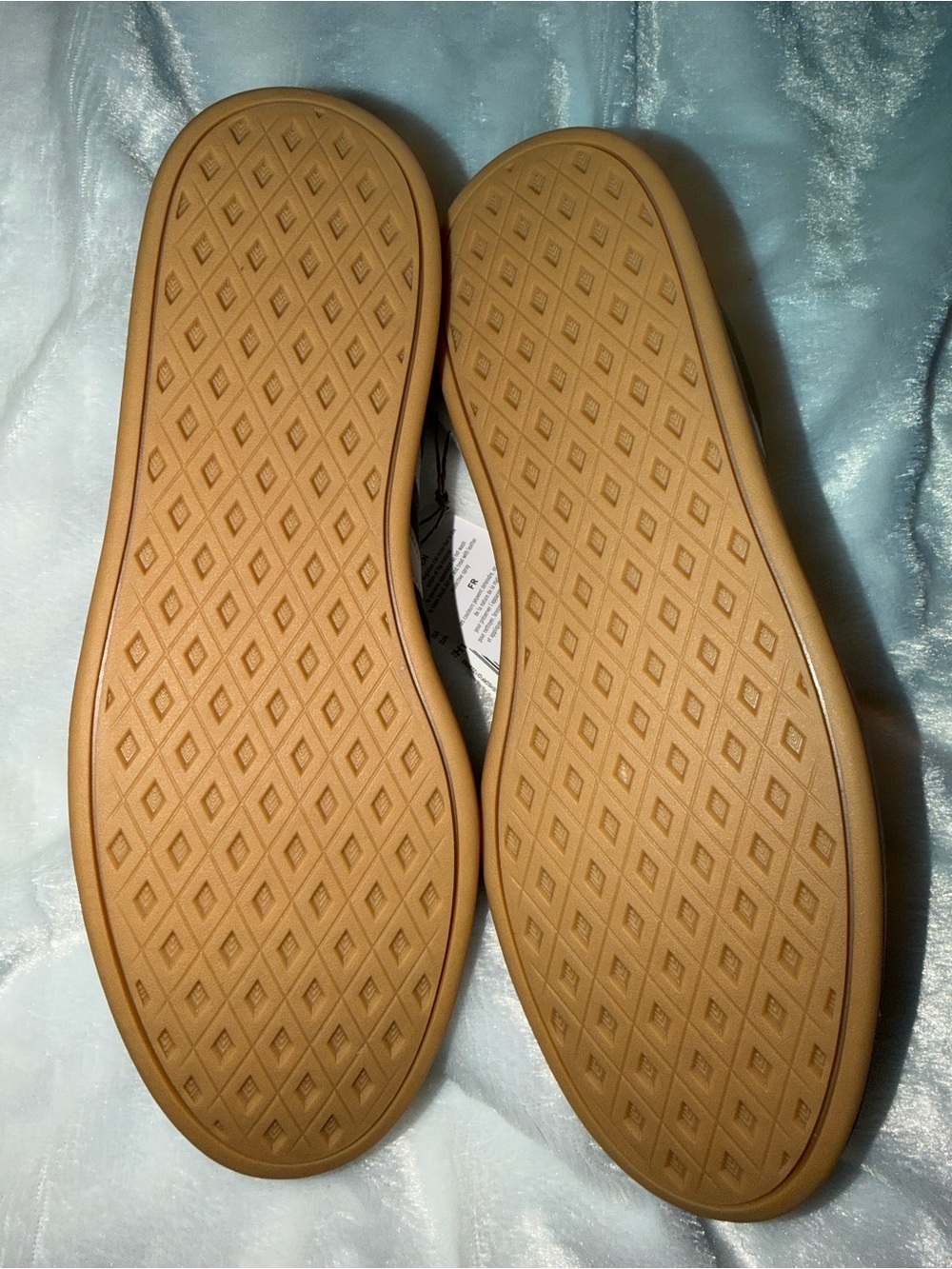 adidas Olive Green Suede Sneakers with White Stripes and Gum Sole - Picture 11 of 11